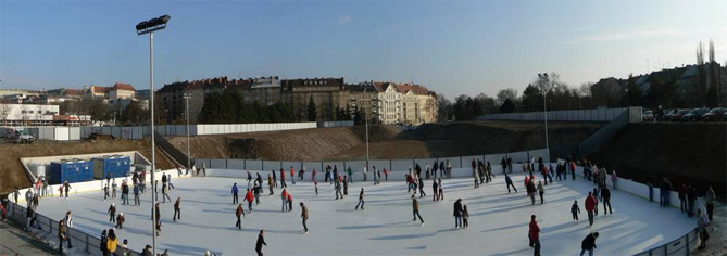 Каток в Брно - За Лужанками