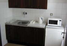 Кухня общежития Baronela в Брно